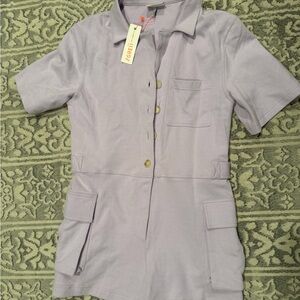 The Greii NWT Lavender Short Sleeve Romper- Small